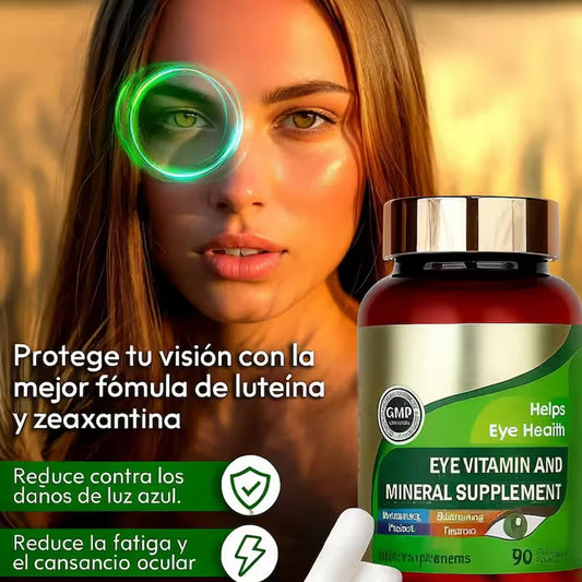 Zooone™ | Nutrición ocular diaria para ver nítido y sin cansancio - 100% Natural